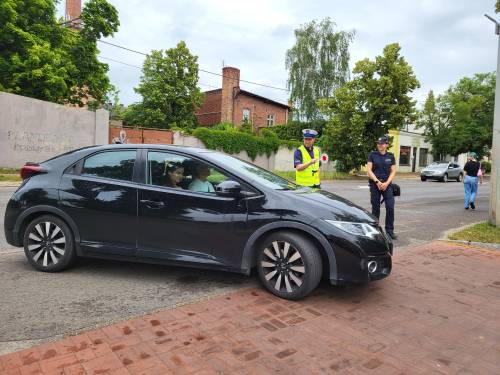 Uczestnicy podczas akcji.