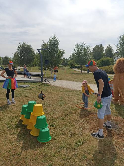 Zabawy ruchowe na świeżym powietrzu