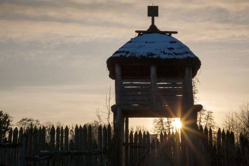 Wieżyczka Faktorii Handlowej.