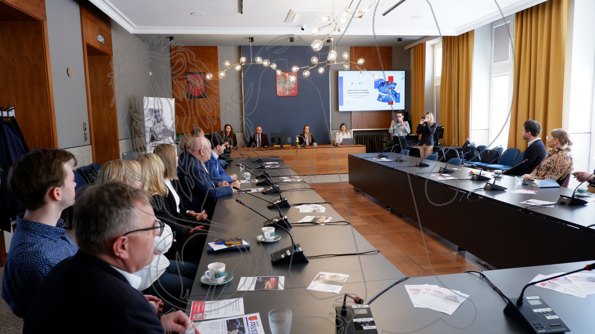 aktualność: Odbyło się spotkanie dla przedsiębiorców, działających w branżach: elektronicznej, stalowej i opakowań